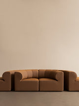 Eave Seamline Modular Sofa, 86, Concave, Corner