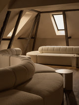 Eave Seamline Modular Sofa, 86, Convex Open Section