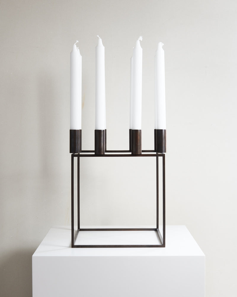 Kubus 8 candleholder from by Lassen