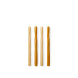 Twist Tapered Candle, H30, set of 4 pcs.