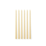 Spire Smooth Tapered Candle, H38, Set of 6 pcs.