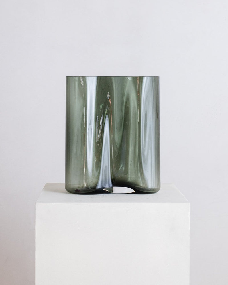 Aer Vase, 33cm, Smoke