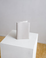 Leather Notebook Light Grey