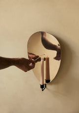 Flambeau Candle Holder, Wall